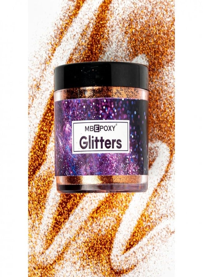 MBEPOXY | Epoxy Resin Art Resin Glitter | Glitter Dust for Art & Craft, Rangoli, School and DIY Projects | All Surface | Easy to Use | Non-Toxic Epoxy Art Resin Glitters - G.Orange - Pack of 3 - Image 3